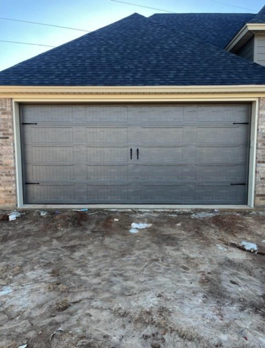 Carriage door installation